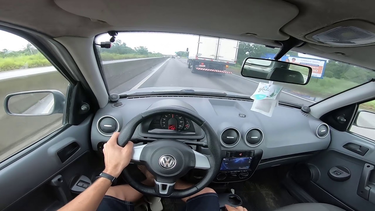 ACELEREI MEU GOL 1.0 NA ESTRADA!! ANDA BEM?