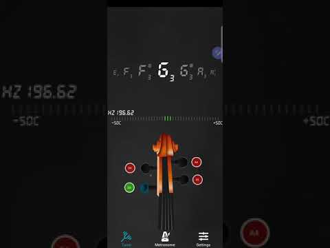 Violin Tuner, Viola & Cello Video