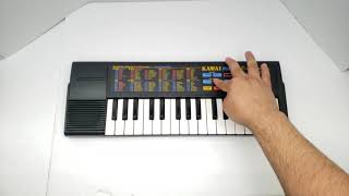 Video thumbnail for RARE KAWAI PERSONAL KEYBOARD MS20 by Edgar Ponce