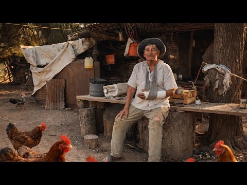 Así vive un HOMBRE DEL MONTE que no necesita nada más