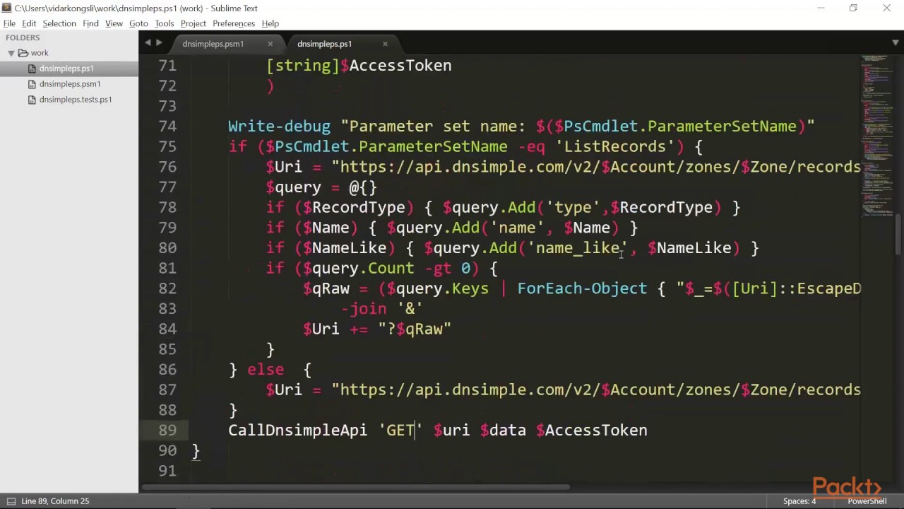 PowerShell 5 Recipes : Creating Modules | packtpub.com
