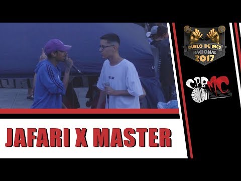 🎤 Jafari x Master MC  | 2ª Fase | #CPBMC2017 | Seletiva SP Duelo de MCs Nacional | CPBMC🎤