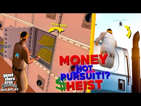 MISI PERAMPOKAN BANK TERBESAR DI KOTA INI!! + HOT PURSUIT!? - GTA SA ONLINE