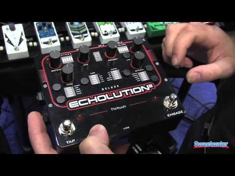 Pigtronix Echolution 2 and Echolution 2 Deluxe Demo - Sweetwater at Summer NAMM '13