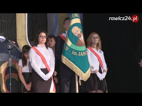 Nadanie sztandaru SP Nr 6 w Rawiczu
