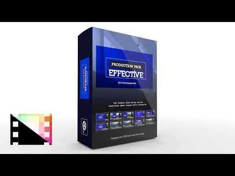 Effective - 2D Production Package for Final Cut Pro X - Pixel Film Studios