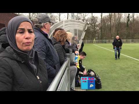 Wilhelmus JO17-1 - RKAVV JO17-1 eerste helft