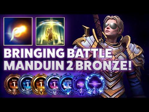 Anduin HW:Salvation - BRINGING BATTLE MANDUIN TO BRONZE! - Bronze 2 Grandmaster S2 2022