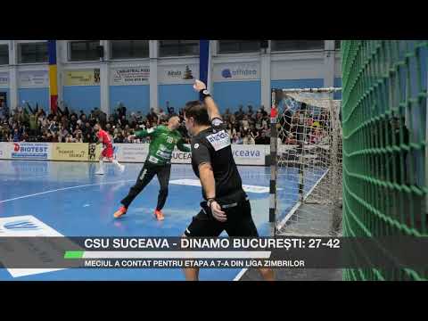 CSU Suceava - Dinamo Bucharest: 27-42