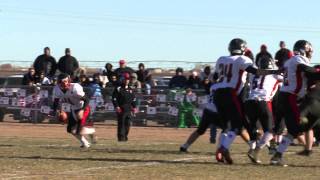 preview picture of video 'Something Outta Nothing   QB Scramble Wiggins vs  Burlington Football'