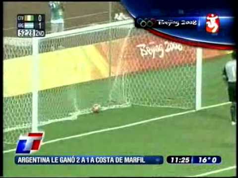 Argentina Vs. Côte d'Ivoire 2-1