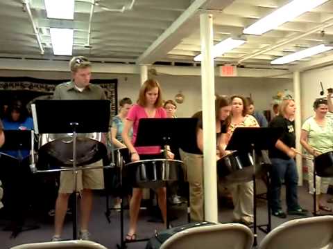 UK 2011 orff steel band - group 1