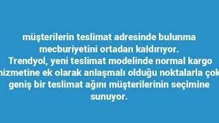 Trendyol’un Yeni Kargo Gönderme Sistemi Hazır