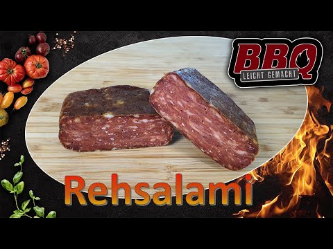 Brettsalami vom Reh