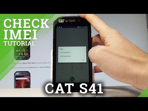 How to Check IMEI and Serial Number in CAT S41 |HardReset.Info