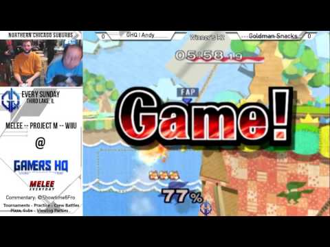 GHQ Weekly [1/3/16] - WR2: GHQ | Andy (Fox) vs. ME | Goldman Snacks (Fox) [2 of 2]