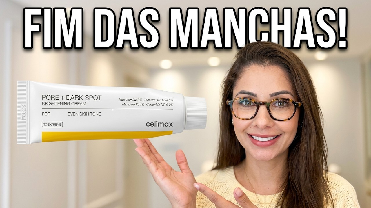 Miniatura da avaliação em vídeo de Creme Clareador para Manchas Escuras CELIMAX para Todos