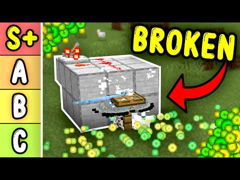 RANKING the BEST XP FARMS in Minecraft Bedrock 1.21+!