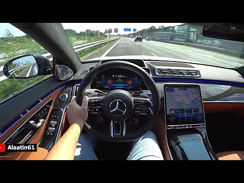 The New Mercedes S63 AMG S Class 2025 Test Drive