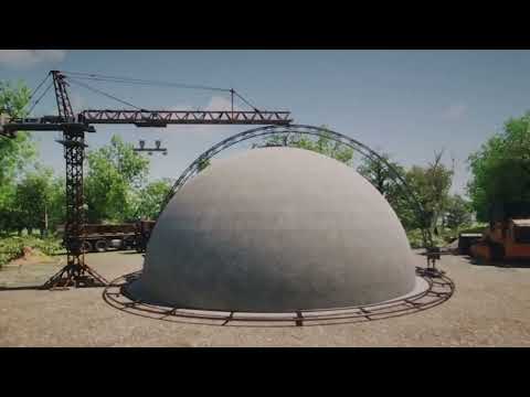 Тестування купола з **хемпкріту** 3DSD: нове відео