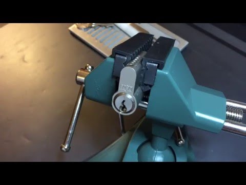 [103] Gege Euro Profile Cylinder Picked and Gutted