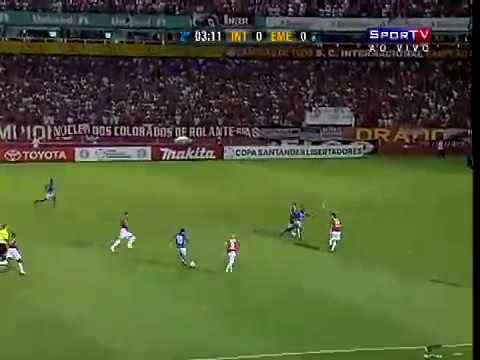 INTER 2 x 1 EMELEC-EQU - 23/02/2010 - LIBERTADORES