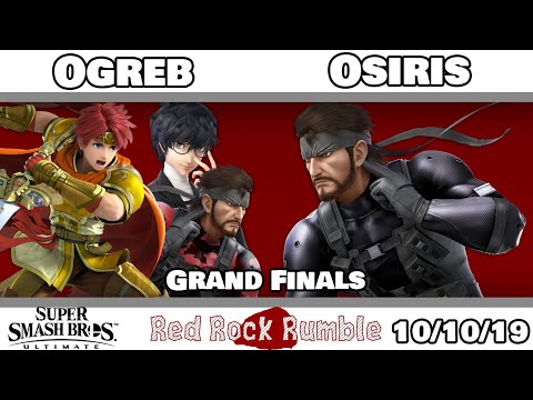Red Rock Rumble #43 - Ogreb (Joker, Snake, Roy) VS. Osiris (Snake) - Grand Finals - Smash Ultimate