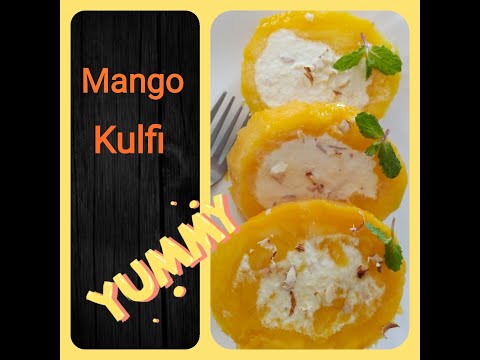 Mango Kulfi Recipe | Sachin's Style | Yummy and Tasty | Mango Malai Ice-cream | only 3 ingredients