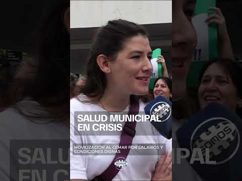🚨🏥 PROTESTA DE SALUD MUNICIPAL FRENTE AL CEMAR