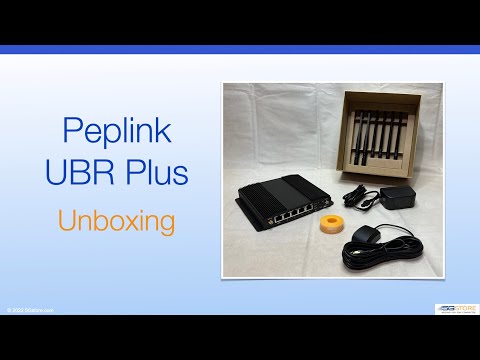 Peplink UBR Plus - Unboxing