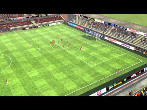 Kidderminster vs Mansfield - Demetriou Goal 30 Yard Free Kick Screamer!