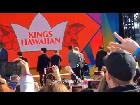 190515   Boy With Luv - BTS @ GMA Summer Concert Series FanCam