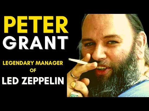The Truth About Peter Grant | Legendary Manager Of Led Zeppelin (1935 - 1995)