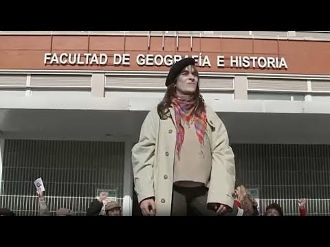 Street performance marks Spain’s democracy campaigners 50 years after Franco