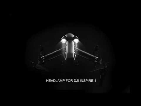 Inspire Light  LEDlight Headlamp Accessories  -  Designed by PGYTECH