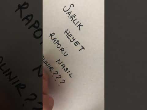 Öğretmenlik için heyet raporu nasıl alınır?