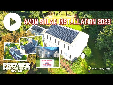 Avon Solar Installation 2023 | Premier Improvements Solar | Best CT Solar Company