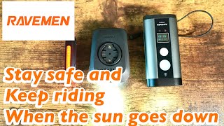 Ravemen Lights Review - 3 great options for riding at night!