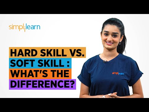 Hard Skill Vs Soft Skill: What's The Difference? | Personality Development Training | Simplilearn