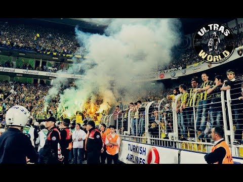 Ultras World in Turkey - Fenerbahçe vs Beşiktaş 19.04.2018