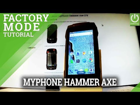 Factory Mode myPhone Hammer Axe LTE - Factory Test Mode