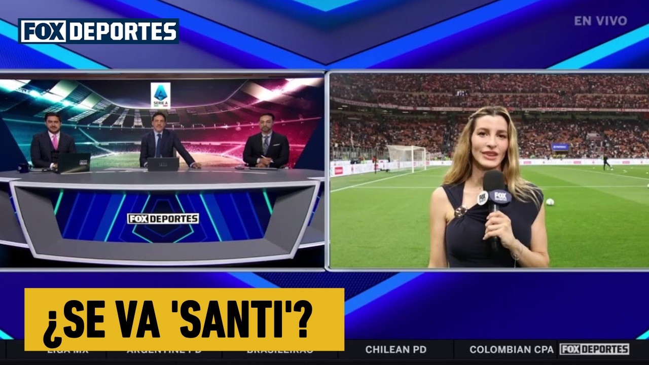 👀🔥 ¿SE VA 'SANTI'? El futuro de Santiago Giménez en el Milan | Serie A