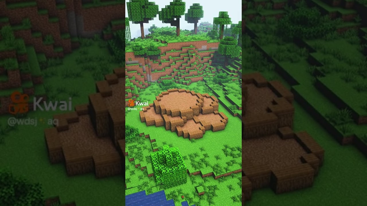 construindo uma plantação no minecraft