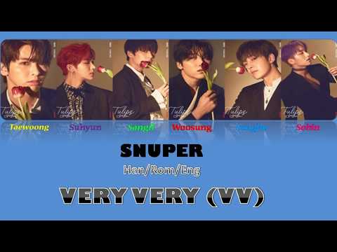 SNUPER (스누퍼) – VV (Very Very) Lyrics [Han_Rom_Eng]