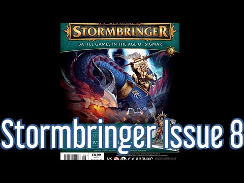 Stormbringer issue 8, Lord Imperatant and Gryph hound. Games Workshop