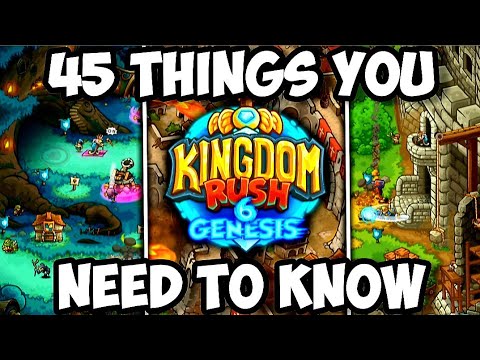 45 Things You NEED To Know About Kingdom Rush 6: Genesis