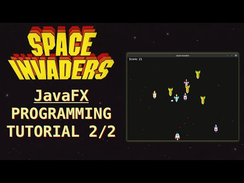 Programming Space Invaders in Java (fx) Tutorial 2/2