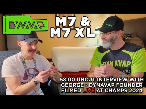 New DynaVap M7 & M7 XL | Uncut 58:00 Interview w/George | Sneaky Pete's Reviews #interview #insight