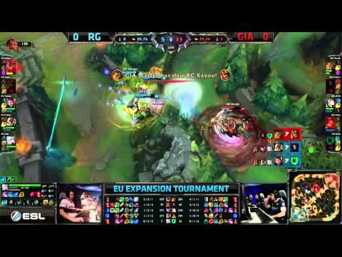 Reason Gaming vs Giants | Game 1 Highlights | 2015 EU LCS Expansion Tournament | G1 RG vs GIA