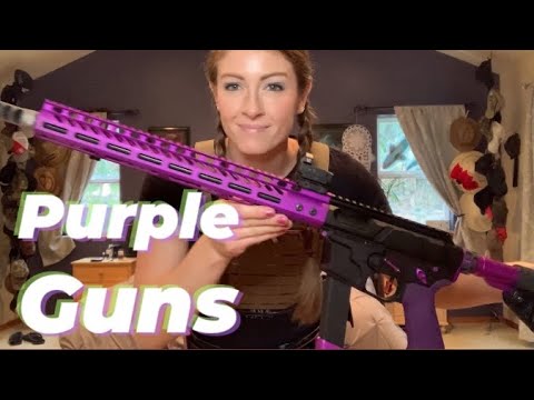 Purple GUNS - Dry Fire with Run Gun Heather